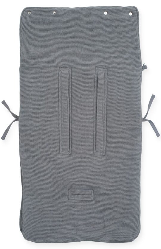 Jollein Fuß-/Schlafsack *Basic Knit* - Stone Grey