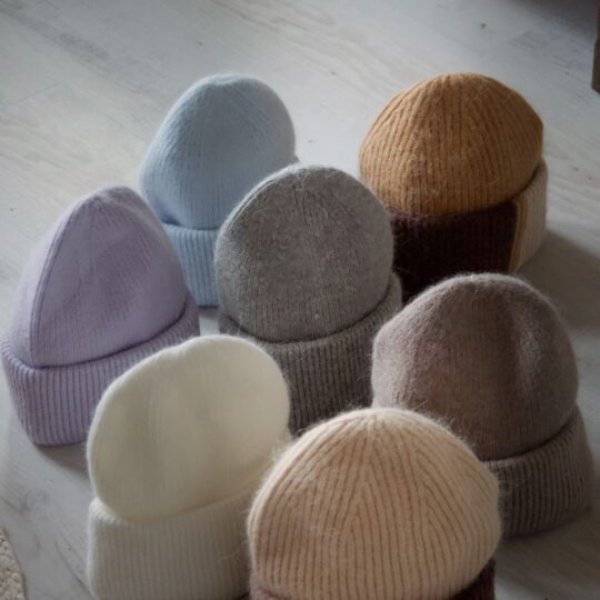 Beanie Haube | Mütze *LOU* Set alle