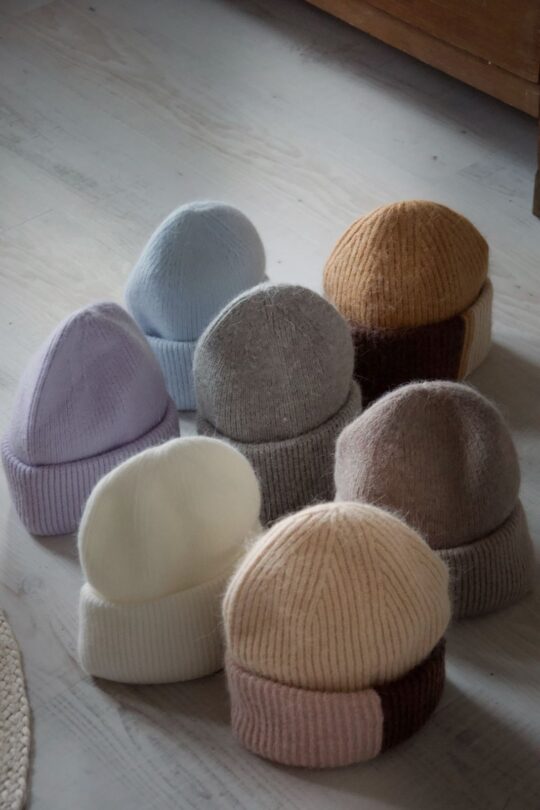 Beanie Haube | Mütze *LOU* Set alle